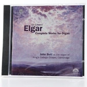 Elgar: Complete Works for Organ, John Butt (CD, 2002, Harmonia Mundi) SEALED New